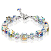 Load image into Gallery viewer, Square Crystal Bracelet Ring Exquisite Luxury Fashion Girlfriends' Bracelet Women
