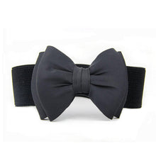 Load image into Gallery viewer, Fashion Women's  Bowknot Waistband Elastic Buckle  Waist Belt Dress Band
