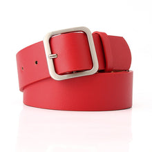 Load image into Gallery viewer, Retro Simple All-Match Square Buckle PU Leather Popular Belt for Women
