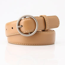 Load image into Gallery viewer, Korean Style round Buckle Pants Belt Student Jeans All-Match Women's Belt
