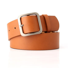 Load image into Gallery viewer, Retro Simple All-Match Square Buckle PU Leather Popular Belt for Women
