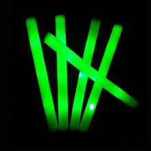 Load image into Gallery viewer, 12/15/30/60Pcs/Lot Glow Sticks Bulk Colorful LED Foam Stick Glow Sticks Cheer Tube RGB LED Glow in the Dark Light for Xmas Party
