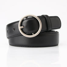 Load image into Gallery viewer, Korean Style round Buckle Pants Belt Student Jeans All-Match Women's Belt
