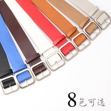 Load image into Gallery viewer, Retro Simple All-Match Square Buckle PU Leather Popular Belt for Women
