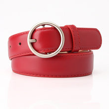Load image into Gallery viewer, Korean Style round Buckle Pants Belt Student Jeans All-Match Women's Belt
