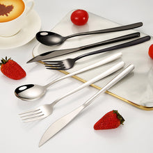 Load image into Gallery viewer, Stainless Steel Spoon Coffee Spoon Fork Solid Stirring Spoon Dessert Spork
