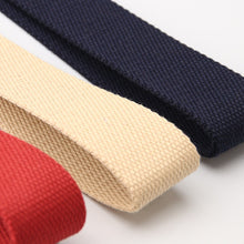 Load image into Gallery viewer, Cloth Belt Men and Women Simple Young Students Solid Color Student Military Training Outdoor All-Matching Pants Belt
