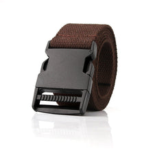Load image into Gallery viewer, Cloth Belt Men and Women Simple Young Students Solid Color Student Military Training Outdoor All-Matching Pants Belt

