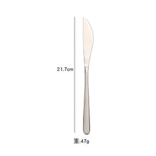 Load image into Gallery viewer, Stainless Steel Spoon Coffee Spoon Fork Solid Stirring Spoon Dessert Spork
