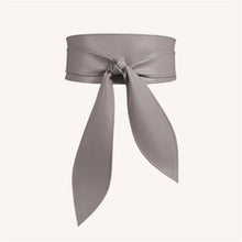 Load image into Gallery viewer, Wrap Around Tie Corset Women's  Dress Belt Lady Waist Wide Leather Soft PU
