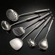 Load image into Gallery viewer, Kitchen Kitchenware Cooking Spatula Colander Hot Pot Spoon Slotted Turner Kitchenware Set Spatula
