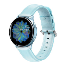 Load image into Gallery viewer, 20MM Leather watch band for Samsung Galaxy Watch Active 2 smartwatch
