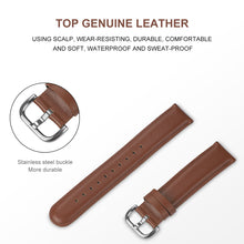 Load image into Gallery viewer, 20MM Leather watch band for Samsung Galaxy Watch Active 2 smartwatch
