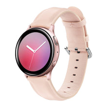 Load image into Gallery viewer, 20MM Leather watch band for Samsung Galaxy Watch Active 2 smartwatch
