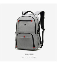 Load image into Gallery viewer, Men's Oxford cloth backpack multifunctional wear-resistant computer bag
