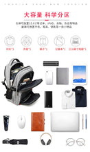 Load image into Gallery viewer, Men's Oxford cloth backpack multifunctional wear-resistant computer bag
