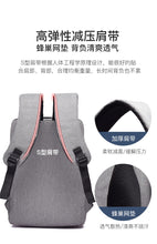 Load image into Gallery viewer, Grey Sport Durable Bag with Nylon Material Backpack
