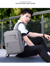 Load image into Gallery viewer, Grey Sport Durable Bag with Nylon Material Backpack
