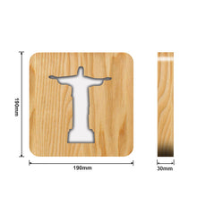 Load image into Gallery viewer, Wooden Craft Light Hollow Night Light FS-T1971W Bedroom Decorative Light
