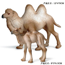 Load image into Gallery viewer, Wild Animal Model Toys Decoration Solid Tiger Lion Hippo Rhinoceros Elephant Panda Cow Set Children's Toy
