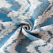 Load image into Gallery viewer, Tassel Striped Wave Tablecloth Cotton Linen Dustproof Table Cloth
