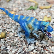 Load image into Gallery viewer, Dinosaur Model Tyrannosaurus Blue Walking Tyrannosaurus Toy Jurassic Simulation Solid Animal Model Ornaments
