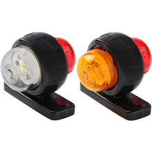 Load image into Gallery viewer, 12V 24V Truck Trailer Lights LED Side Marker Position Lamp Lorry Tractor Clearance Lamps Parking Light Bulb Red White Amber
