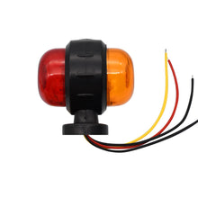 Load image into Gallery viewer, 12V 24V Truck Trailer Lights LED Side Marker Position Lamp Lorry Tractor Clearance Lamps Parking Light Bulb Red White Amber
