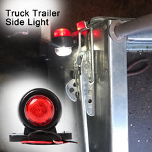 Load image into Gallery viewer, 12V 24V Truck Trailer Lights LED Side Marker Position Lamp Lorry Tractor Clearance Lamps Parking Light Bulb Red White Amber
