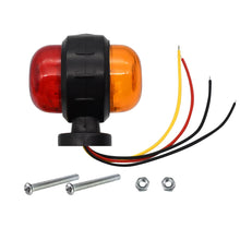 Load image into Gallery viewer, 12V 24V Truck Trailer Lights LED Side Marker Position Lamp Lorry Tractor Clearance Lamps Parking Light Bulb Red White Amber
