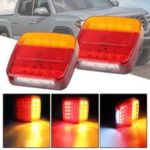 Load image into Gallery viewer, 12V LED Taillights For Trailer Lights Pilots Truck Rear Lights Tail Brake Stop Turn Signals Position Lamps Caravan Accessories
