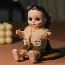 Load image into Gallery viewer, Mini Multi-Joint Cute Girl Doll 17cm Dress-up Princess Doll Toy
