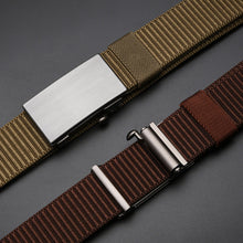 Load image into Gallery viewer, Buckle Belt Nylon Canvas Belt Outdoor Leisure Breathable Belt
