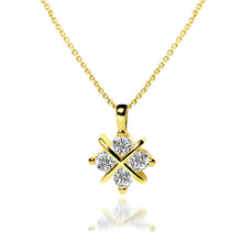 Load image into Gallery viewer, Women's Silver Jewelry   S925 Silver Inlaid Zircon Necklace Clavicle Chain  Gift for Girls
