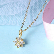 Load image into Gallery viewer, Women's Silver Jewelry   S925 Silver Inlaid Zircon Necklace Clavicle Chain  Gift for Girls
