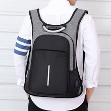 Load image into Gallery viewer, 15.6-inch laptop bag password lock backpack
