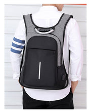 Load image into Gallery viewer, 15.6-inch laptop bag password lock backpack
