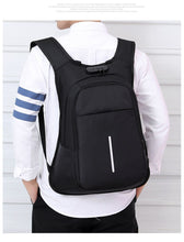 Load image into Gallery viewer, 15.6-inch laptop bag password lock backpack
