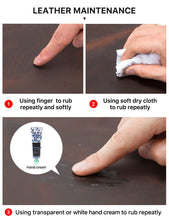 Load image into Gallery viewer, Portable Double Zipper Leather Pencil Case for Adult Retro Pencil Box
