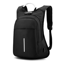 Load image into Gallery viewer, 15.6-inch laptop bag password lock backpack
