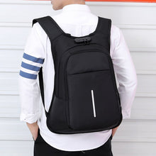 Load image into Gallery viewer, 15.6-inch laptop bag password lock backpack
