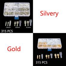 Load image into Gallery viewer, 135/270/315pcs 2.8/4.8/6.3 mm Crimping terminal insulation seal wire connector male and female plug spring terminal Kit
