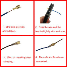Load image into Gallery viewer, 135/270/315pcs 2.8/4.8/6.3 mm Crimping terminal insulation seal wire connector male and female plug spring terminal Kit
