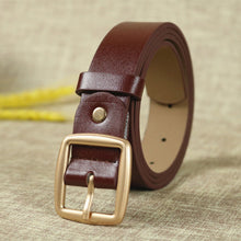 Load image into Gallery viewer, New Women's Fashionable All-Match Thin Square Buckle Belt Trendy Candy Color Women's
