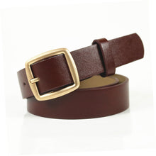 Load image into Gallery viewer, New Women's Fashionable All-Match Thin Square Buckle Belt Trendy Candy Color Women's
