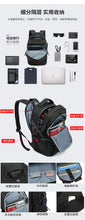 Load image into Gallery viewer, Black high capacity sport outdoor swagger bag backpack for business with European style
