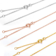 Load image into Gallery viewer, Women's Necklace Pendant Adjustable Length S925 Sterling Silver Choker  Gift for Girls
