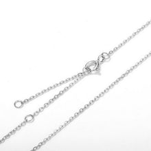 Load image into Gallery viewer, Women's Necklace Pendant Adjustable Length S925 Sterling Silver Choker  Gift for Girls

