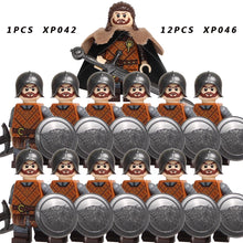 Load image into Gallery viewer, 13PCS/SET Medieval Knights Group Military  Soldiers Figure Building Block  Educational Toys For Children  KT1073
