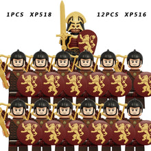 Load image into Gallery viewer, 13PCS/SET Medieval Knights Group Military  Soldiers Figure Building Block  Educational Toys For Children  KT1073
